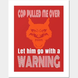 Funny Clean Wolf Meme, Cop Posters and Art